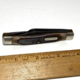 Vintage Schrade Old Timer 3 Blade Pocket Knife