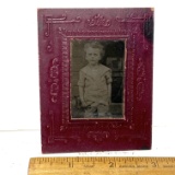 Antique Tin Type of Child