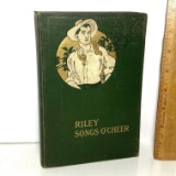 1905 “Songs O’ Cheer” by James Whitcomb Riley - Hard Cover Book