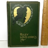 “Love-Lyrics” by James Whitcomb Riley - Hard Cover Book
