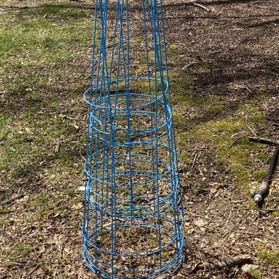 4 Blue Tomato Cages