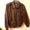 Men's Vintage Hill & Archer Leather Jacket Size 42