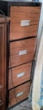 Vintage 4-Drawer Metal File Cabinet