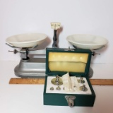 Vintage Scale with Weights
