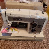 Sears Kenmore Sewing Machine with Cover & Pedal