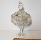Vintage Cut Glass Candy Dish