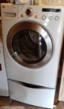LG Dryer with Stand