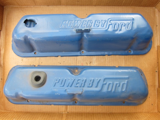 1970 Mustang 351W Valve Covers Power by Ford - Original FoMoCo