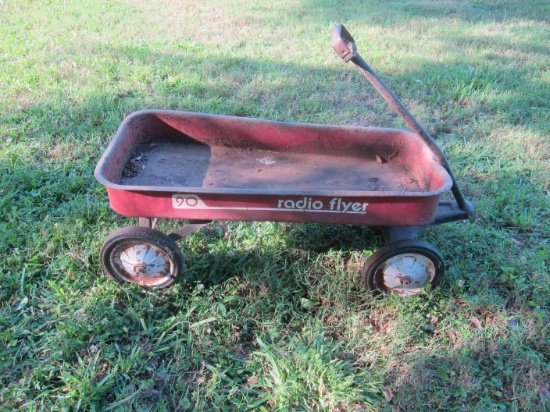 Radio Flyer 90 Child's Metal Little Red Wagon