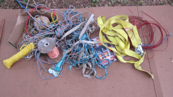 Misc Rope, Ratchet Straps, Twine & More