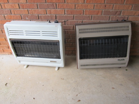 2 Gas Wall Heaters Vanguard & Comfort Glow
