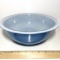 Blue Glass Pyrex Mixing Bowl