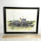 Vintage Tug Boat Etching Signed Debbie Lynn Zwiebach ‘83