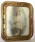 Awesome Antique Photograph in Extremely Ornate Gilt Frame 25-1/2” x 21-1/2”