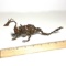 Folk-Art Wire Dragon Figurine