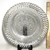 Vintage Cut/Pressed Glass Platter