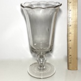 Pedestal Glass Vase