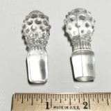 Pair of Glass Stoppers