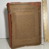 “The Courtesan” Limited Edition 668/1380 Copies on Deckle-edged Antique Laid Rag Paper Book