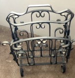 Iron Magazine Rack