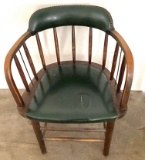 Vintage Wooden Office Chair