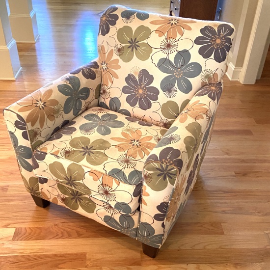 Pretty Floral Arm Chair by Ashley Furniture