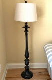 Nice Black Solid Floor Lamp