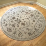 Capel Round Antique Beige 7’ 6” Area Rug