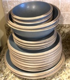 19 pc Stoneware Lot