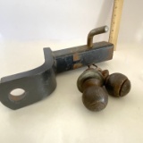 Ball Hitch with 2” & 1-1/8” Balls