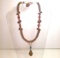 Hand Crafted Handmade Amber Beaded Necklace