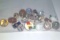 Lot of Various Colored & Shaped Glass Beads