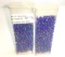 2 Vials of Transparent Cobalt Ab Beads: CV DP-177 Mini Drop
