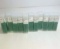 11 Vials of Silver Lined Emerald   CV 15-17 15/0 Round