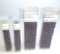 4 Vials of Matte Raku Plum/Teal Iris Beads   TAM 8H704 8 Hex