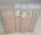 5 Vials of Transparent Pale Pink Beads   HBS 8 Round 8-9-265