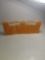 7 Vials of Matte Transparent Orange Beads  HBS 6-Round-06-006-M