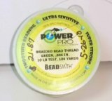 Power Pro Ultra Sensitive Braided Bead Thread