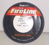 Berkely Fireline Smoke Extra Fine Braided Bead Thread