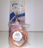 Narrow Jaw Flat Nose Pliers New in Package & 7 Yards of 18 Square Natural Wire