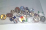 Lot of Various Colored & Shaped Glass Beads