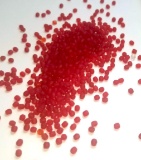 Lot of 3mm Crystal Fire Polished Beads - Red
