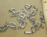 Lot of Decorative Clasps - Toggle Clasps