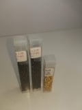 Lot of Gold and Rootbeer Beads