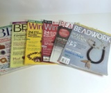 Lot of 6 Jewelry Making Magazines - Great for the Beginner!