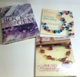 Lot of 3 Bead and Gem Books