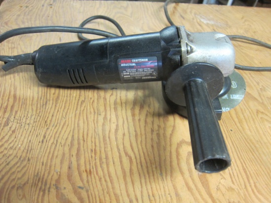 Sears Craftsman 4-1/2" Side Grinder 12000 RPM - Double Insulated 120 Volt