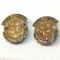 Pair of Gold Filled City of Spartanburg 10 & 15 Year Service Pins