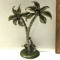 Vintage Ashleigh Manor Enameled Palm Tree And Rhinestone Decoration