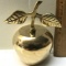 Vintage Polished Brass Apple Bell
